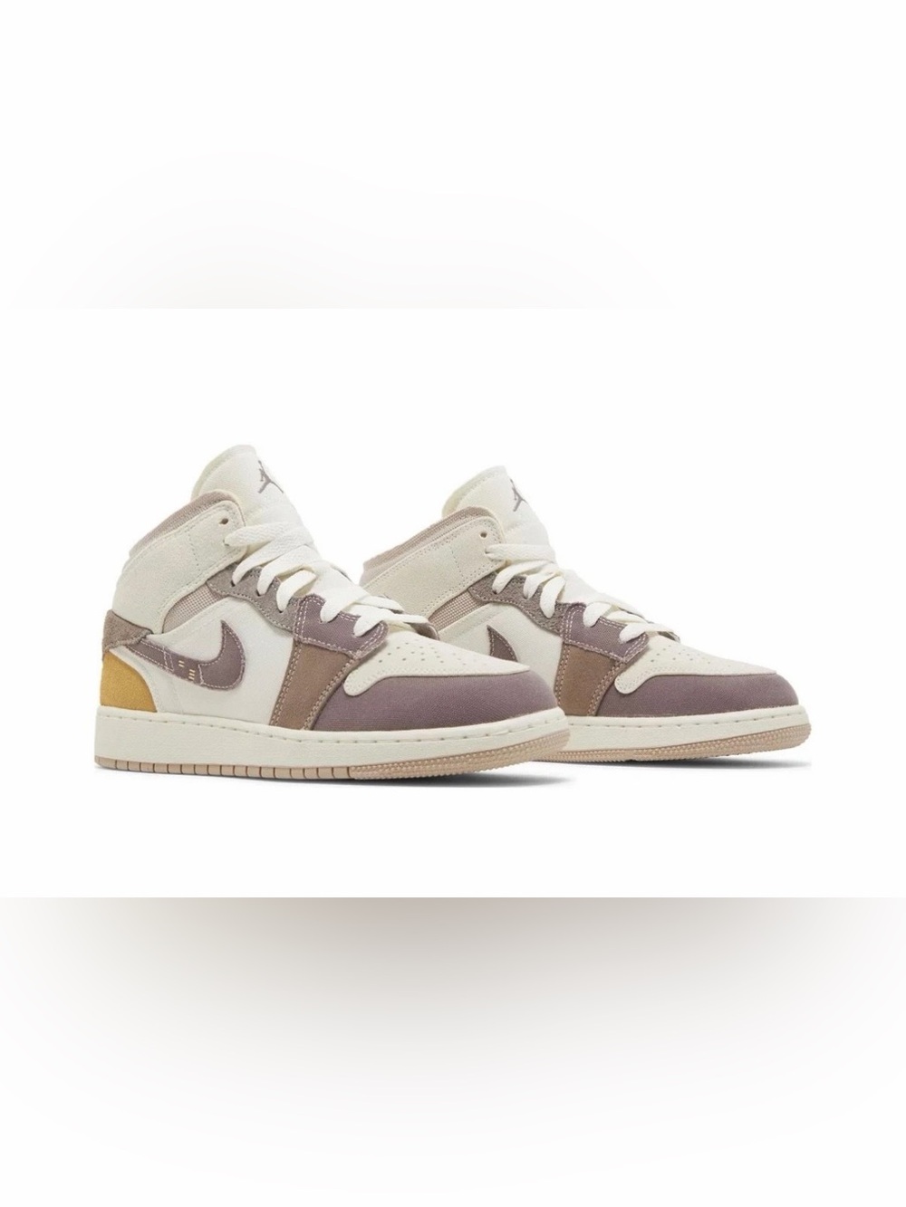 Air Jordan 1 Mid Se Craft Gs Inside Out Taupe Haze DZ4466-102